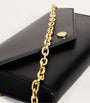 Harrods Black Leather Chain Wallet