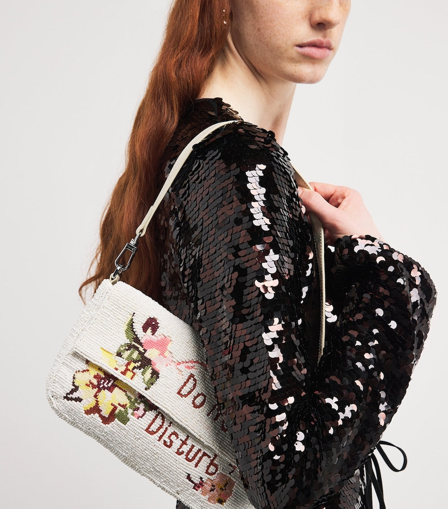 Beaded Timmy Shoulder Bag