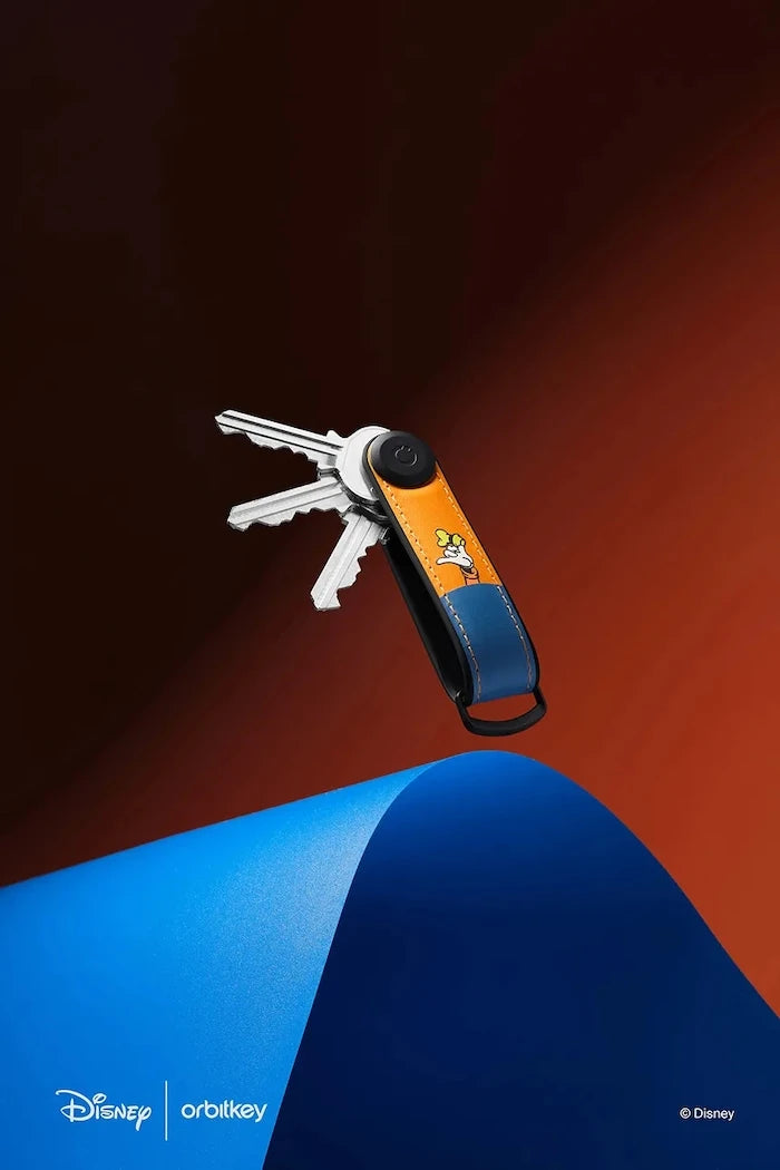 Кожен калъф за ключ Orbitkey Hybrid x Disney™ 8,6 x 2,2 cm