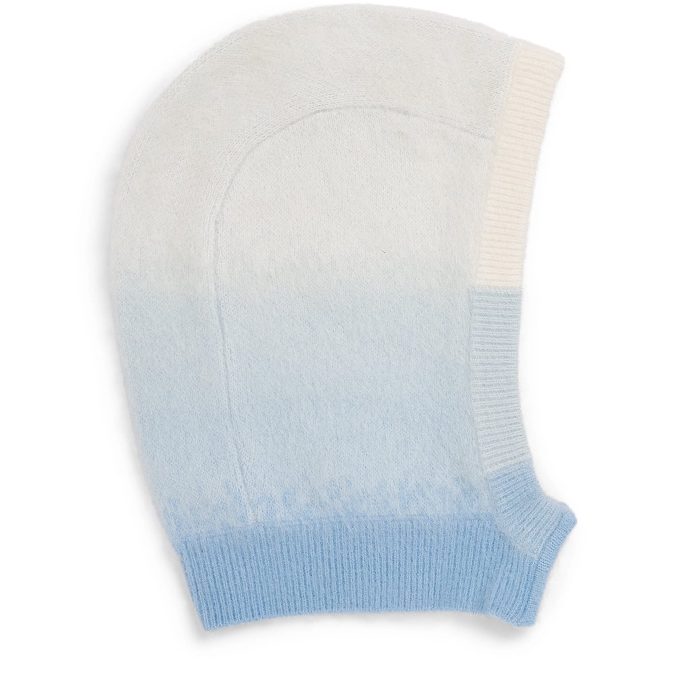 Mohair-Blend Gradient Balaclava