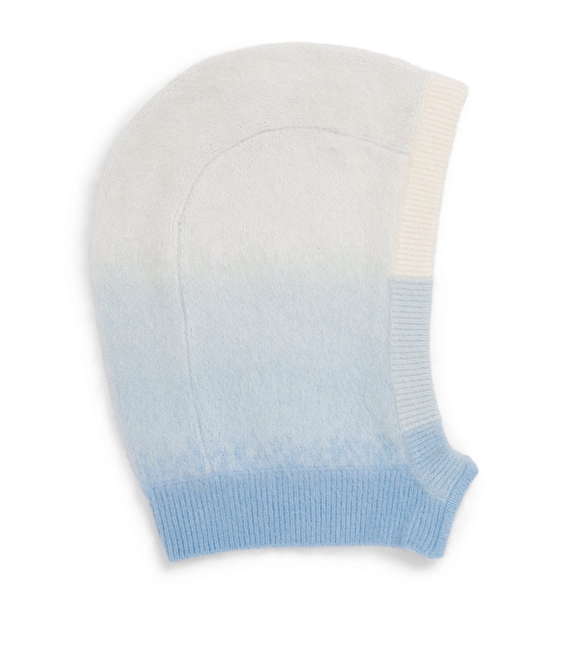 Mohair-Blend Gradient Balaclava