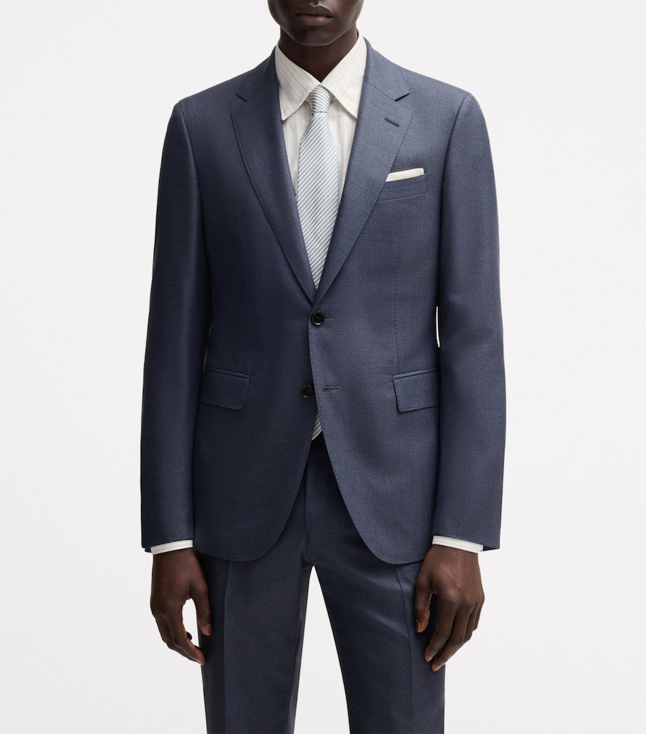 Virgin Wool-Silk 2-Piece Suit