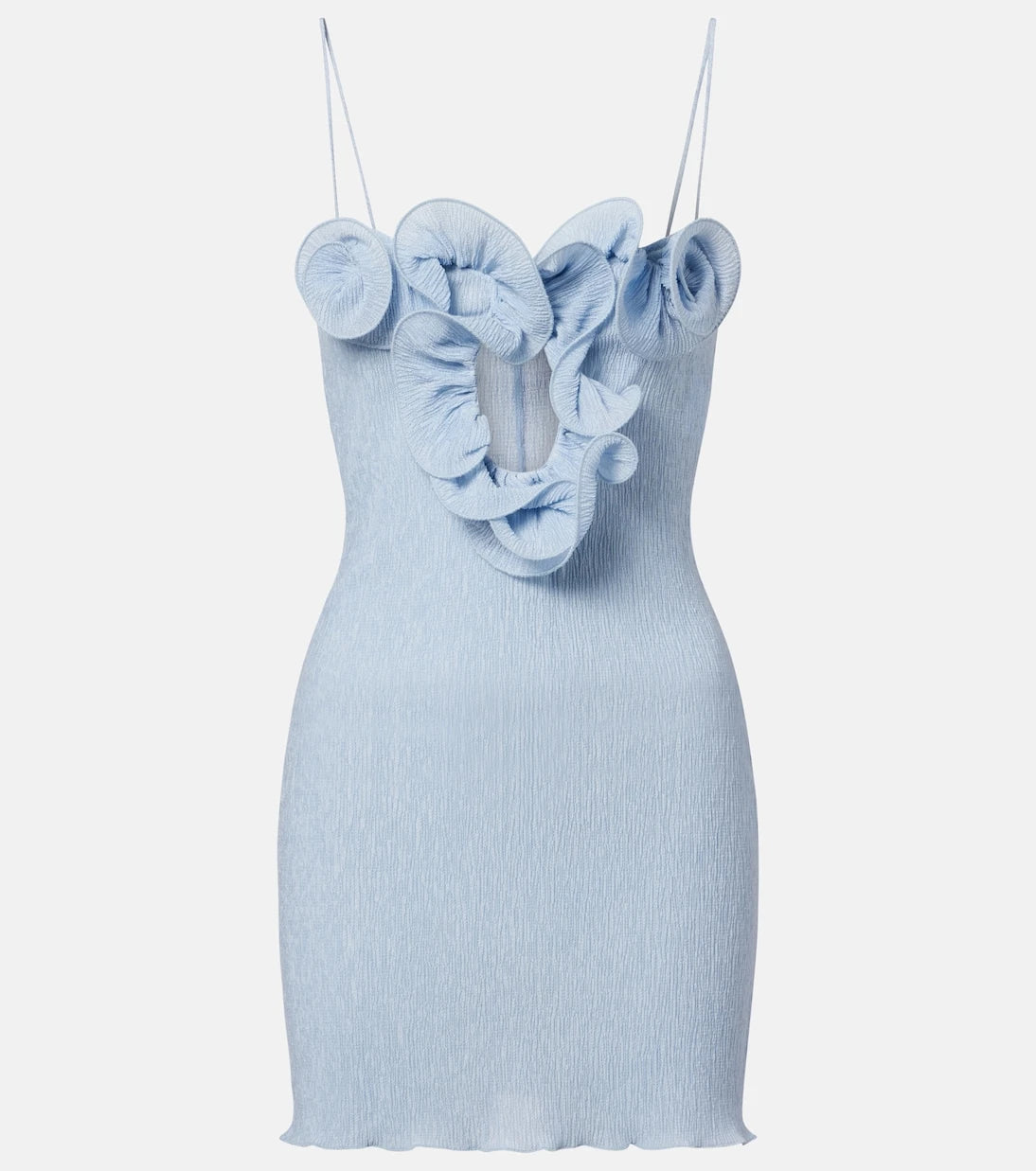 Magda Butrym - Ruffled crêpe minidress