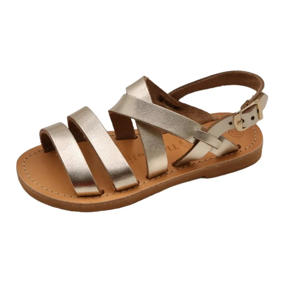 Théluto - Jackie sandals | Gold