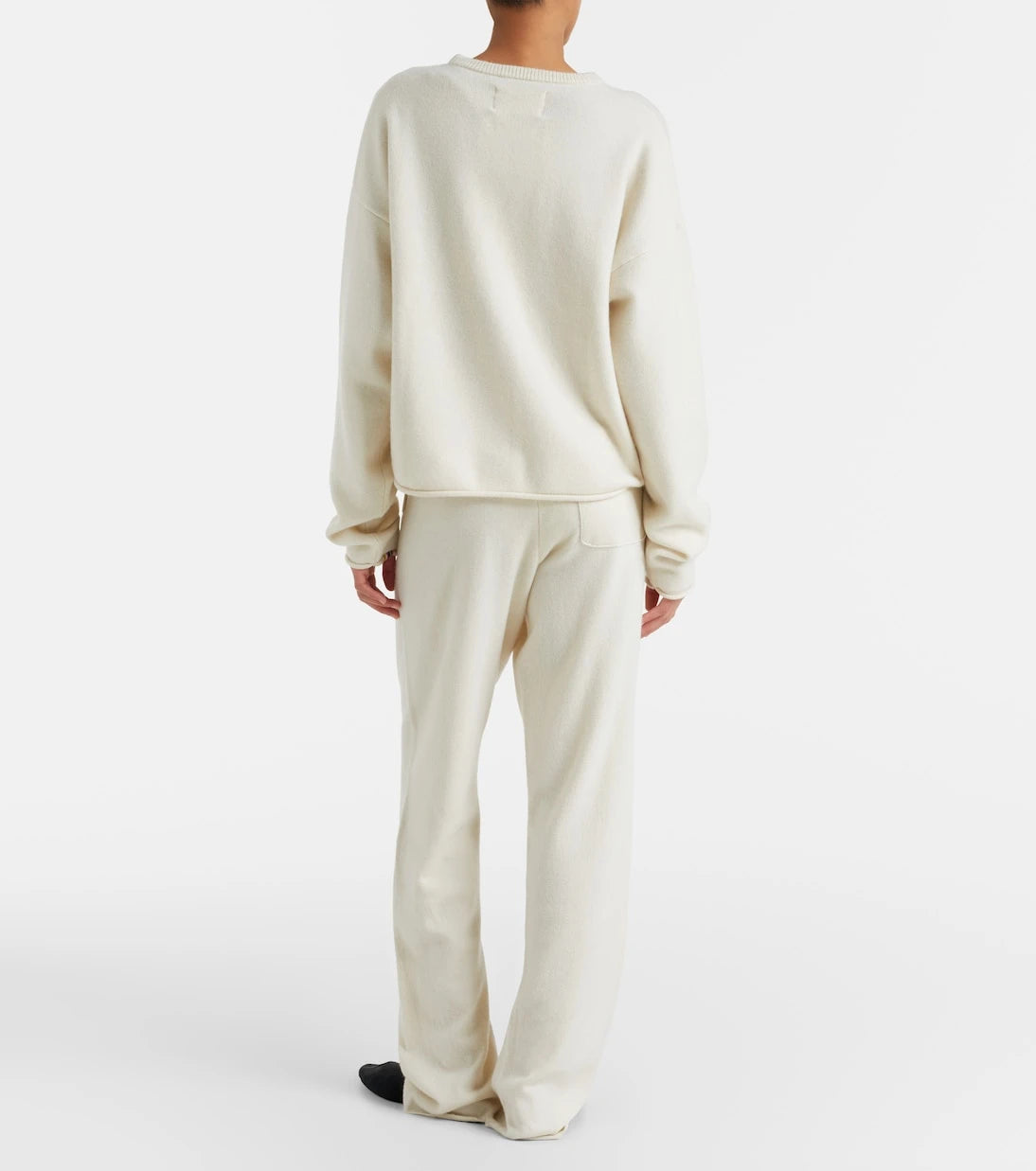 Extreme Cashmere - N°320 Rush cashmere-blend straight pants