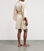 Silk Pearl Print Mimi Robe