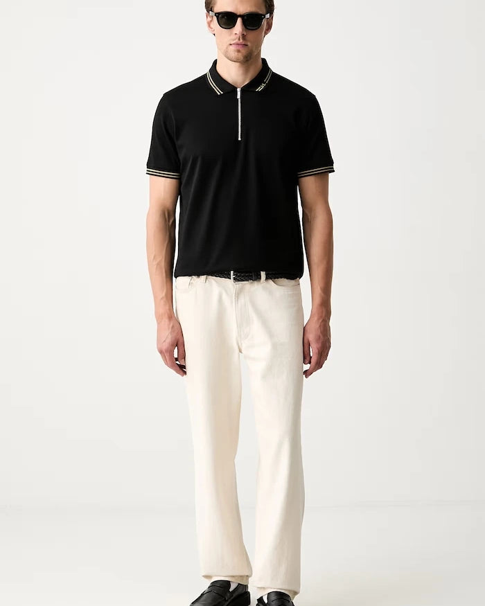 Karl Lagerfeld pamuklu erkek polo tişört