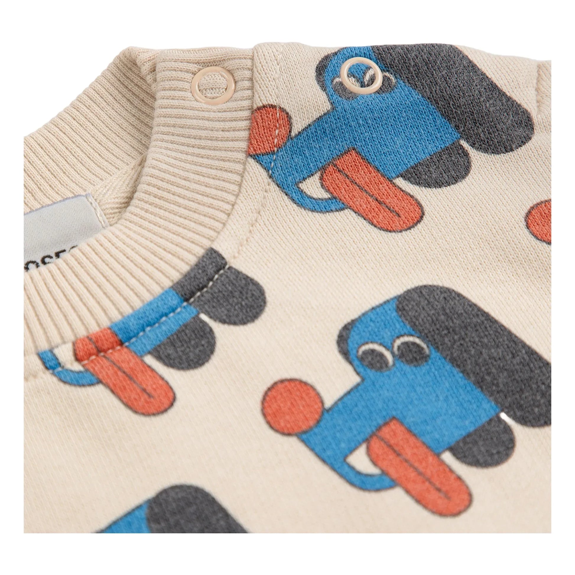 Bobo Choses - Sweat Dogs Organic Cotton | Beige