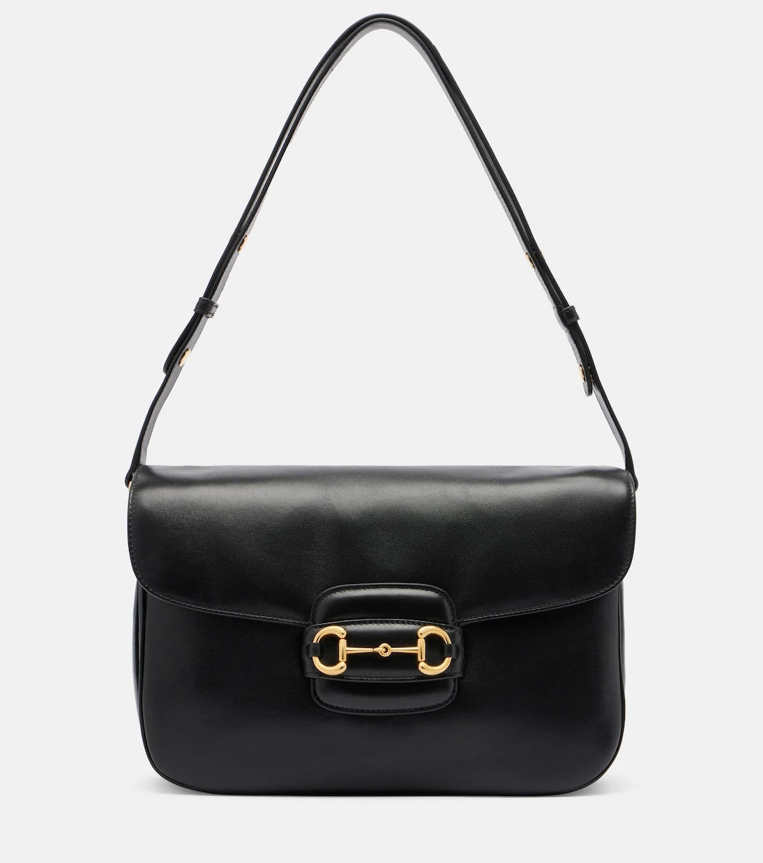 Gucci - Gucci Horsebit 1955 Large leather shoulder bag