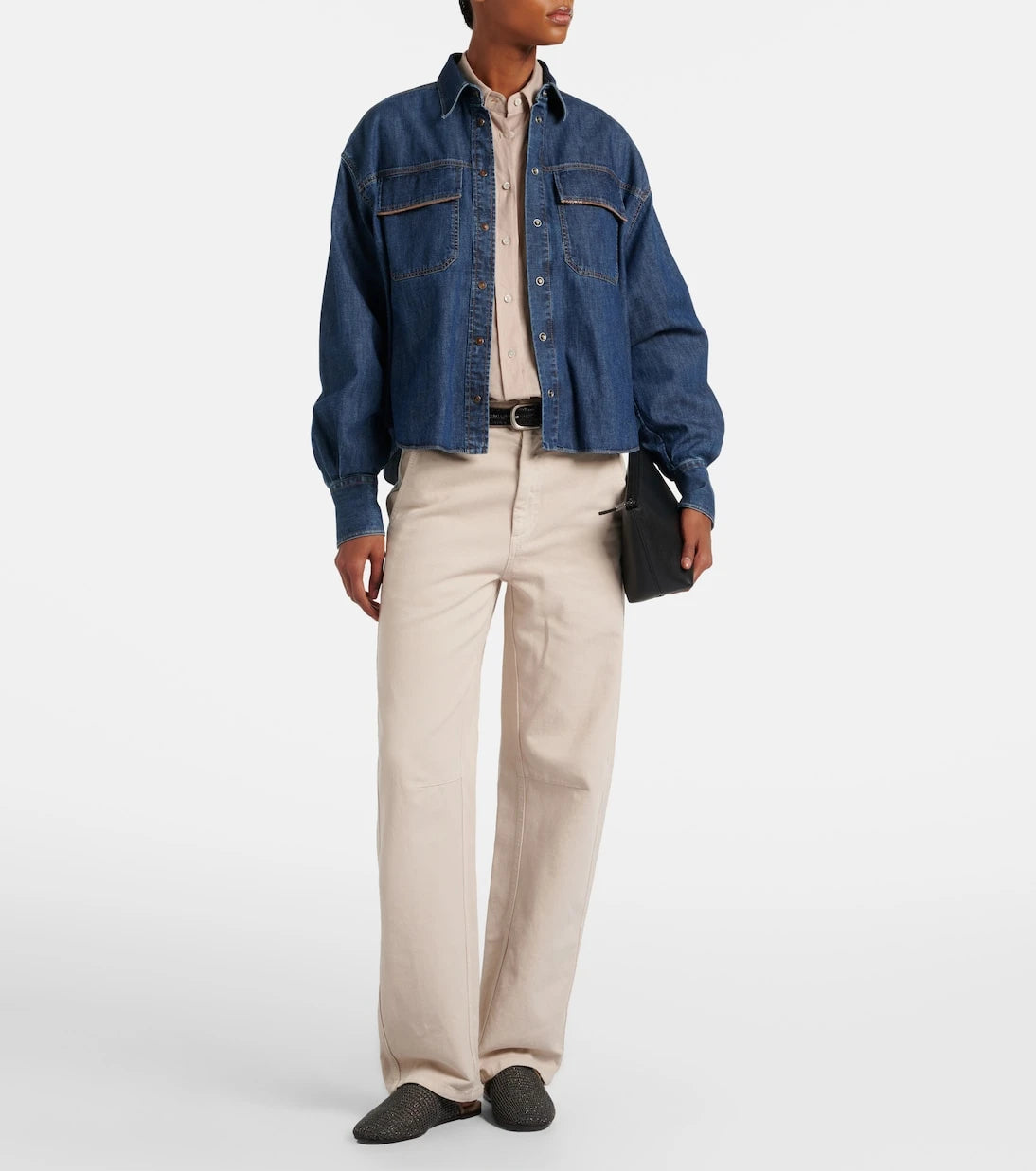 Brunello Cucinelli - Monili denim jacket