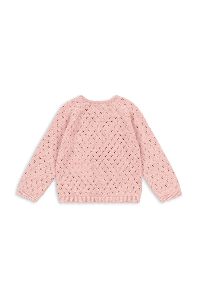 Konges Sløjd HANNAH CARDIGAN Pamuklu Çocuk Yeleği