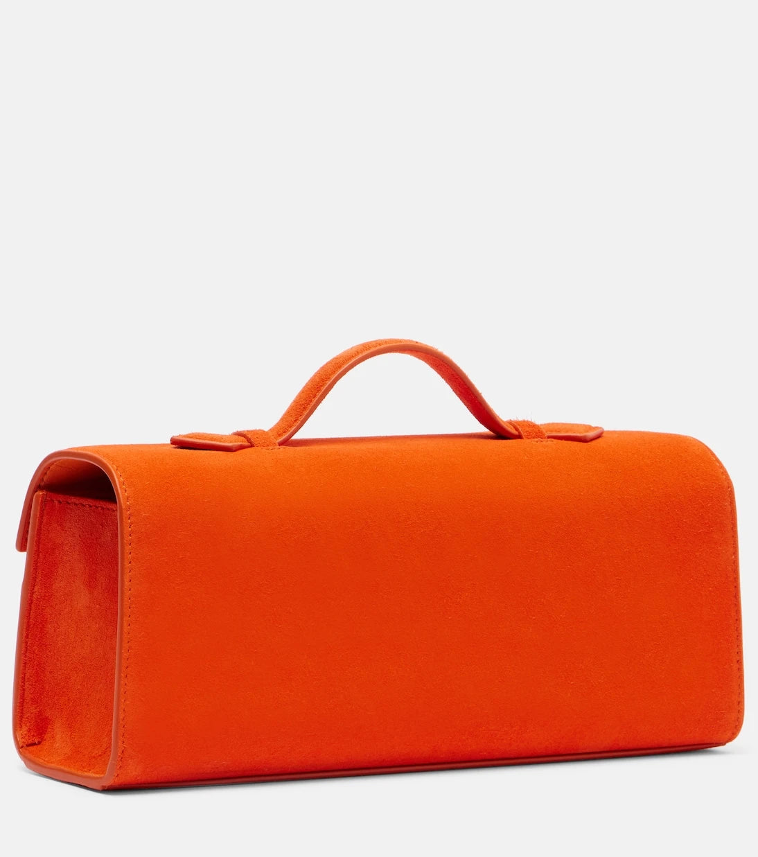 Savette - Slim Symmetry suede tote bag