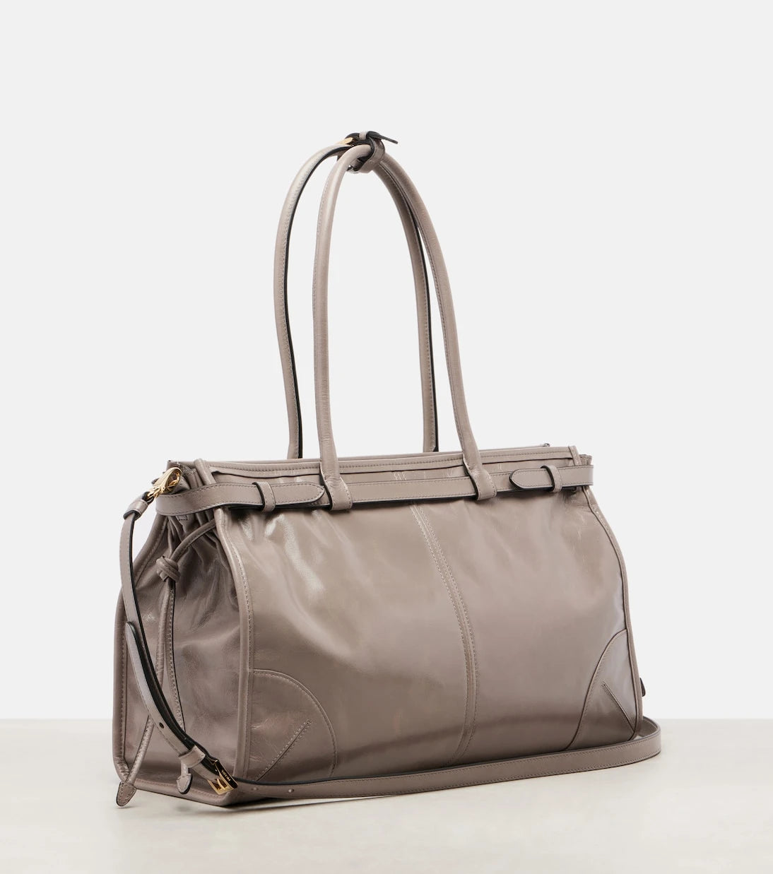 Prada - Prada Bonnie Large leather shoulder bag