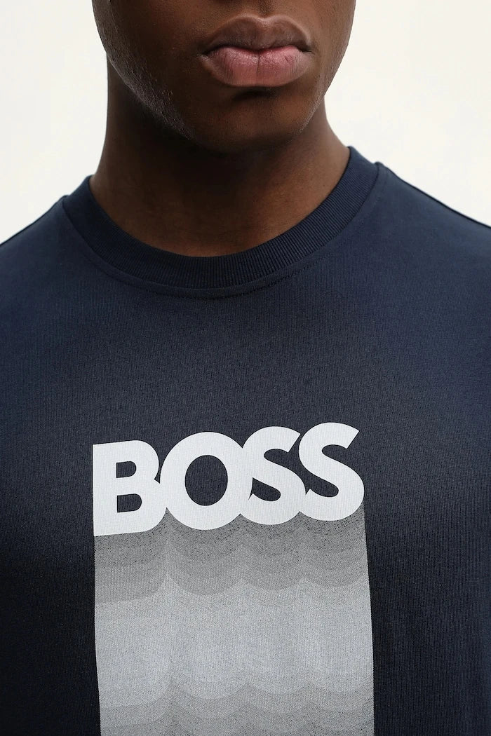 Памучна тениска BOSS Orange Te_Insignia