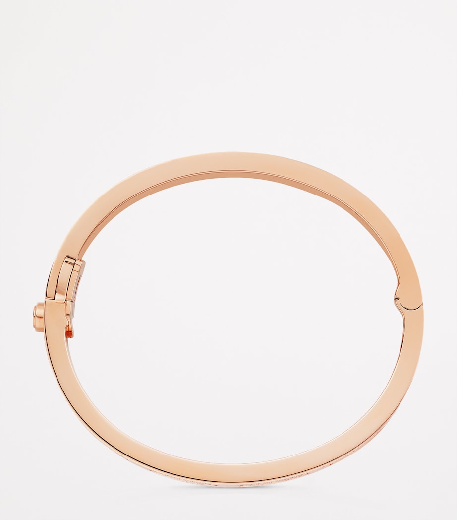 Rose Gold and Diamond LOVE Bracelet