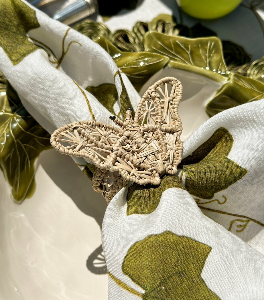 Summerill & Bishop Linen Ivy Napkin (50cm x 50cm)