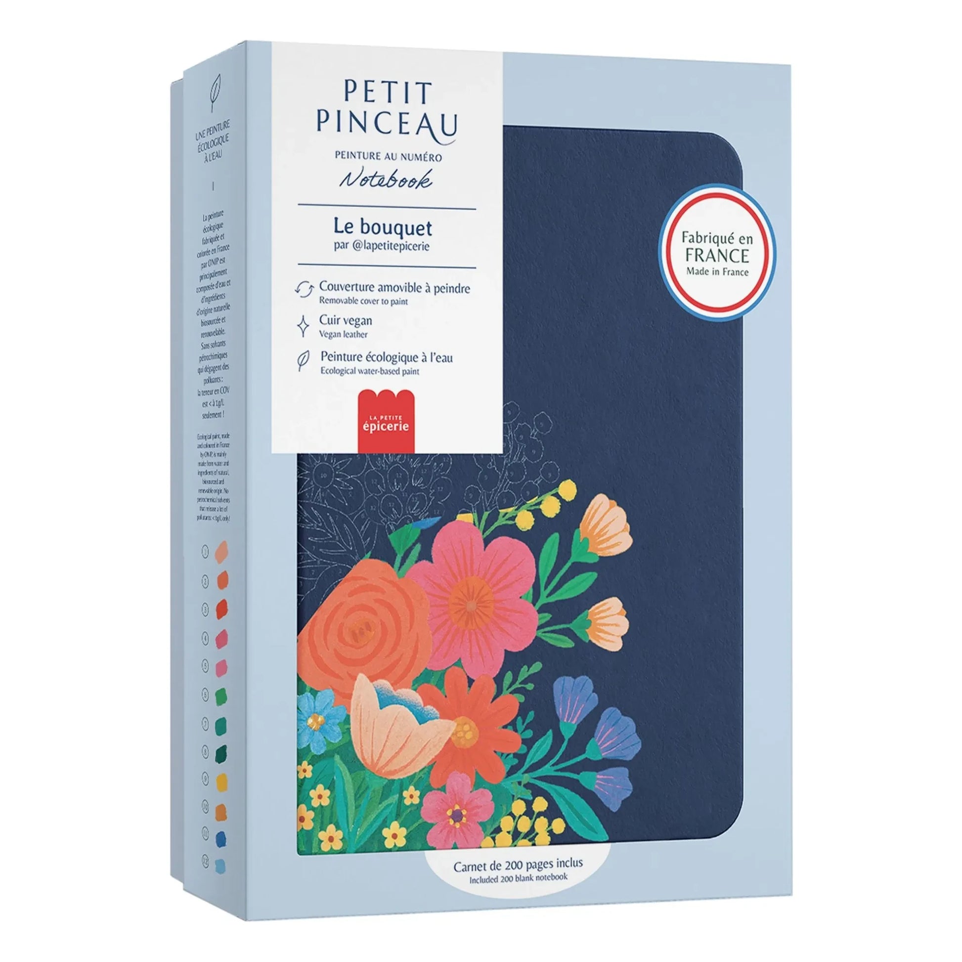 La Petite Épicerie - Notebook to paint - Bouquet