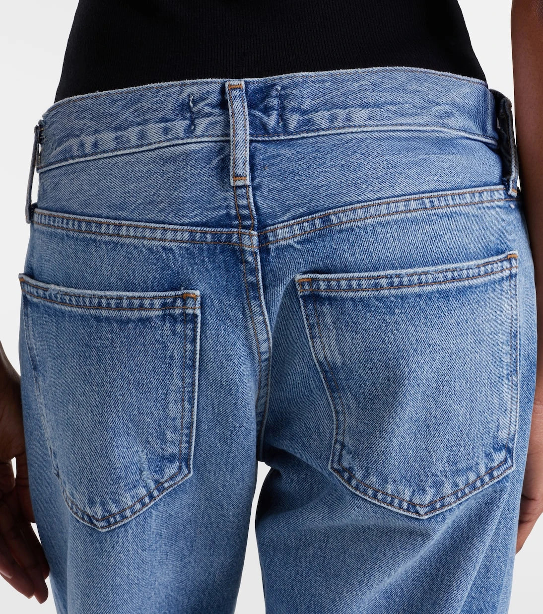 Agolde - Low Rise Loose straight jeans