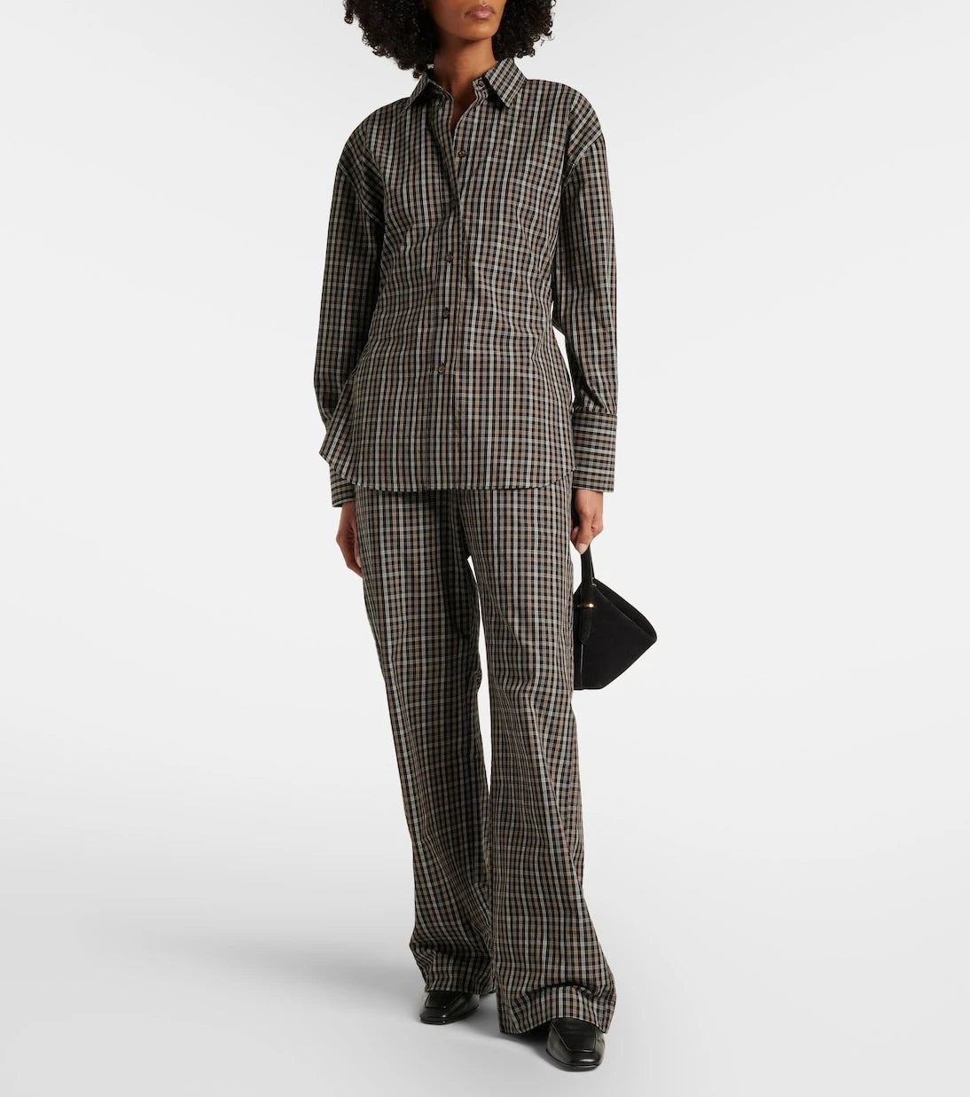 Róhe - Checked cotton shirt