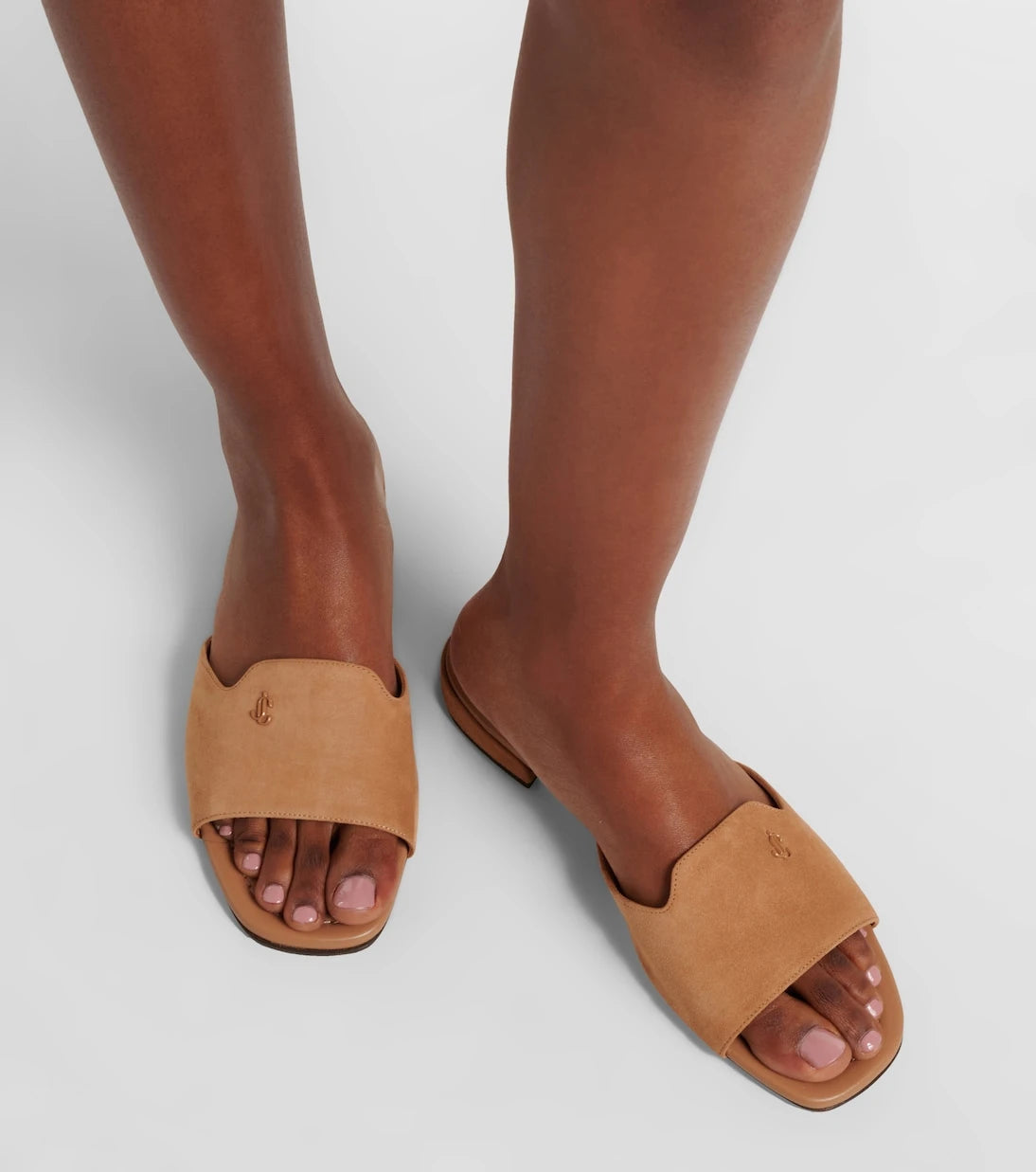 Jimmy Choo - Dina suede slides