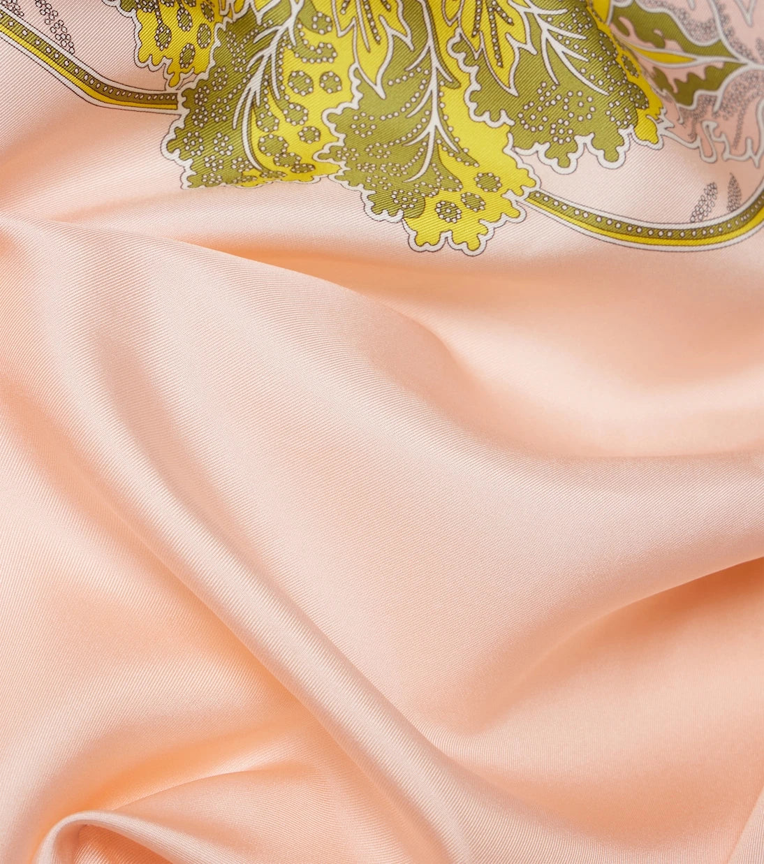 La DoubleJ - Fringed printed silk twill scarf