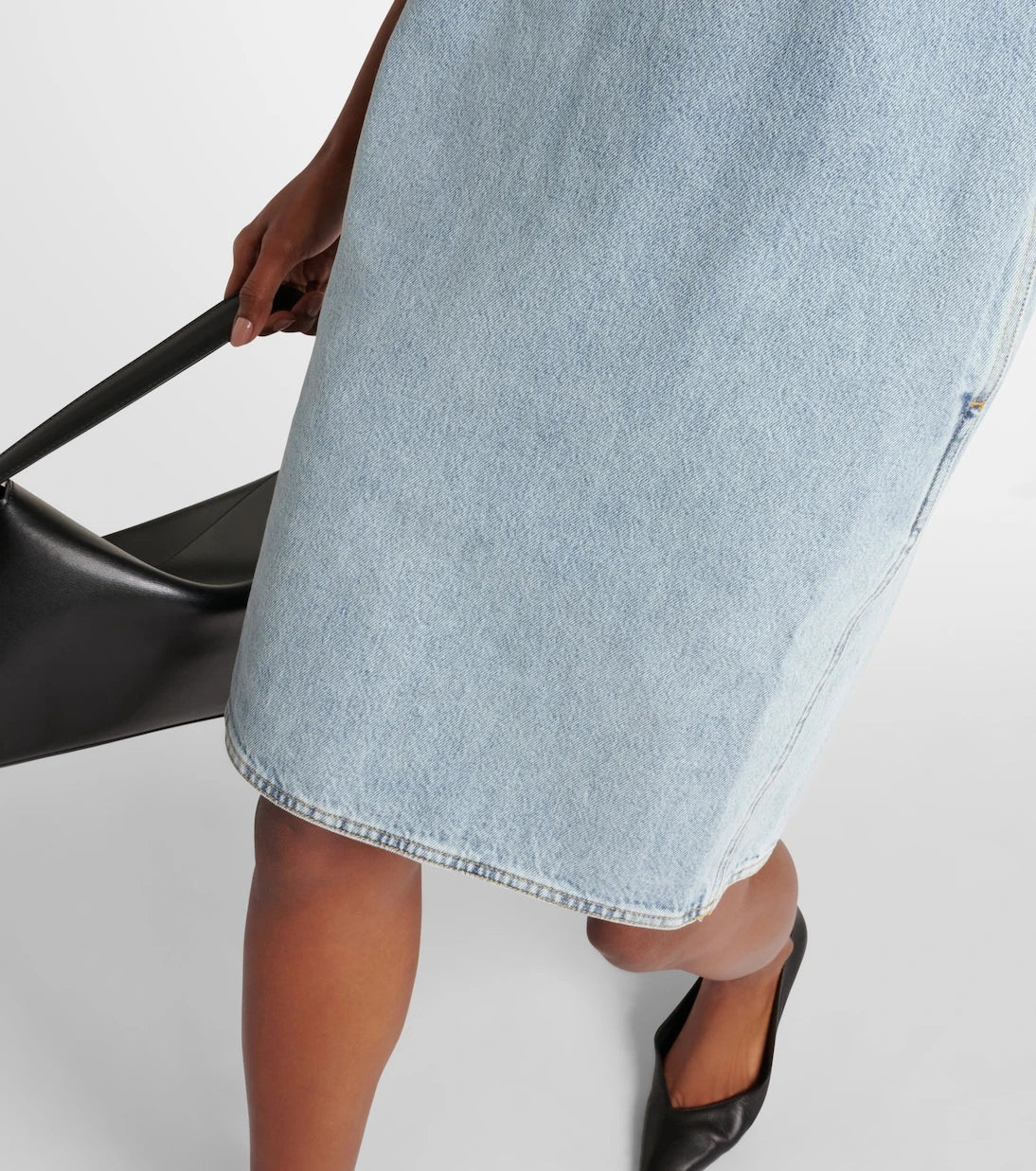 Toteme - Denim midi dress