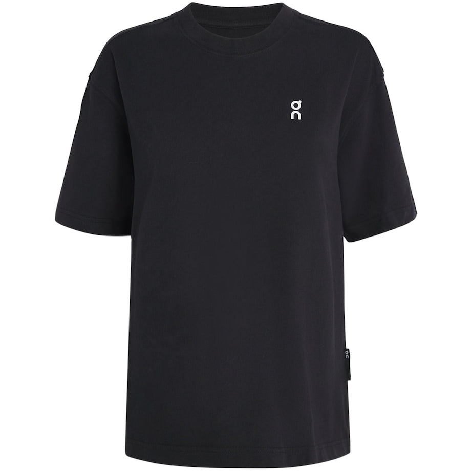 Black Organic Cotton Club Logo T-Shirt