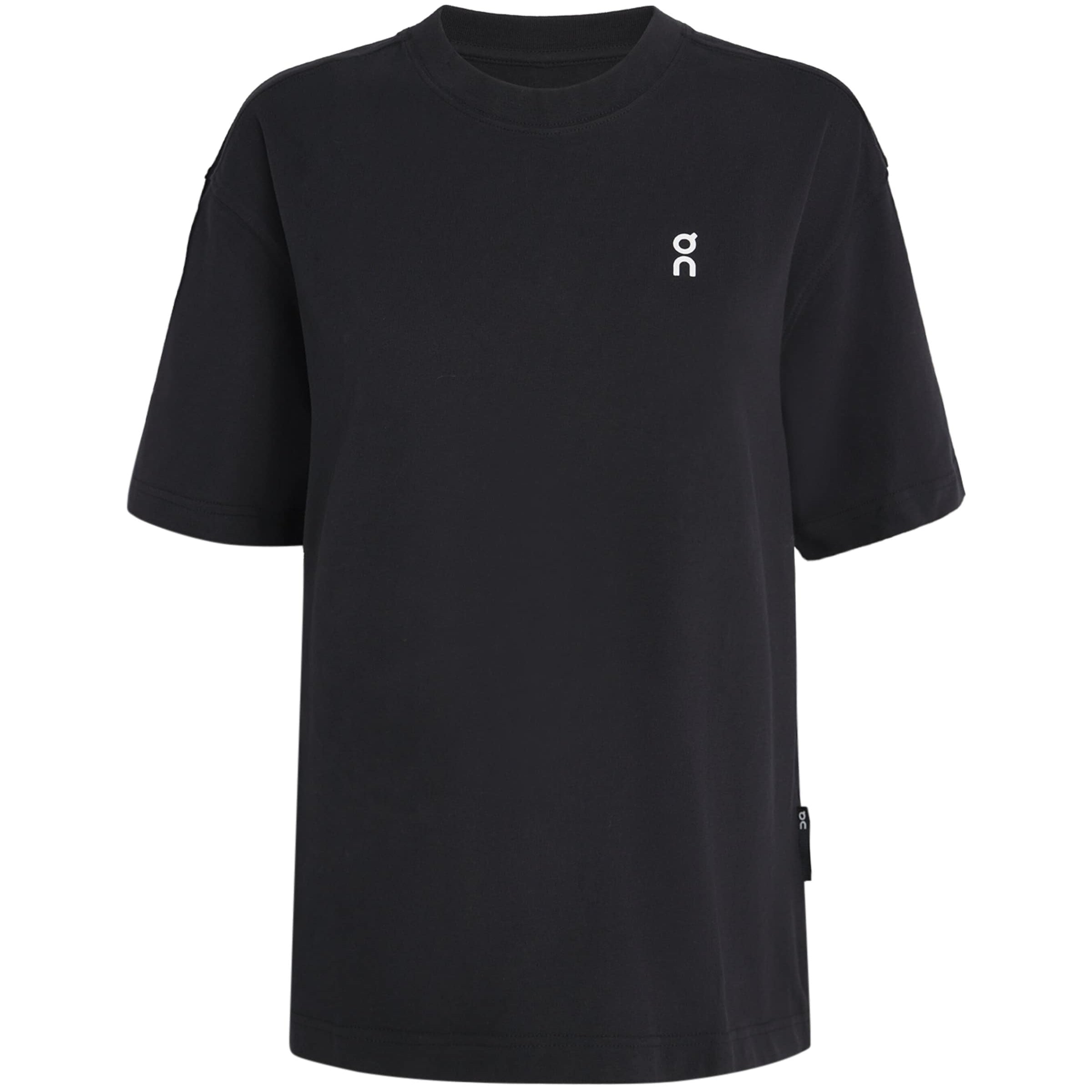 Black Organic Cotton Club Logo T-Shirt