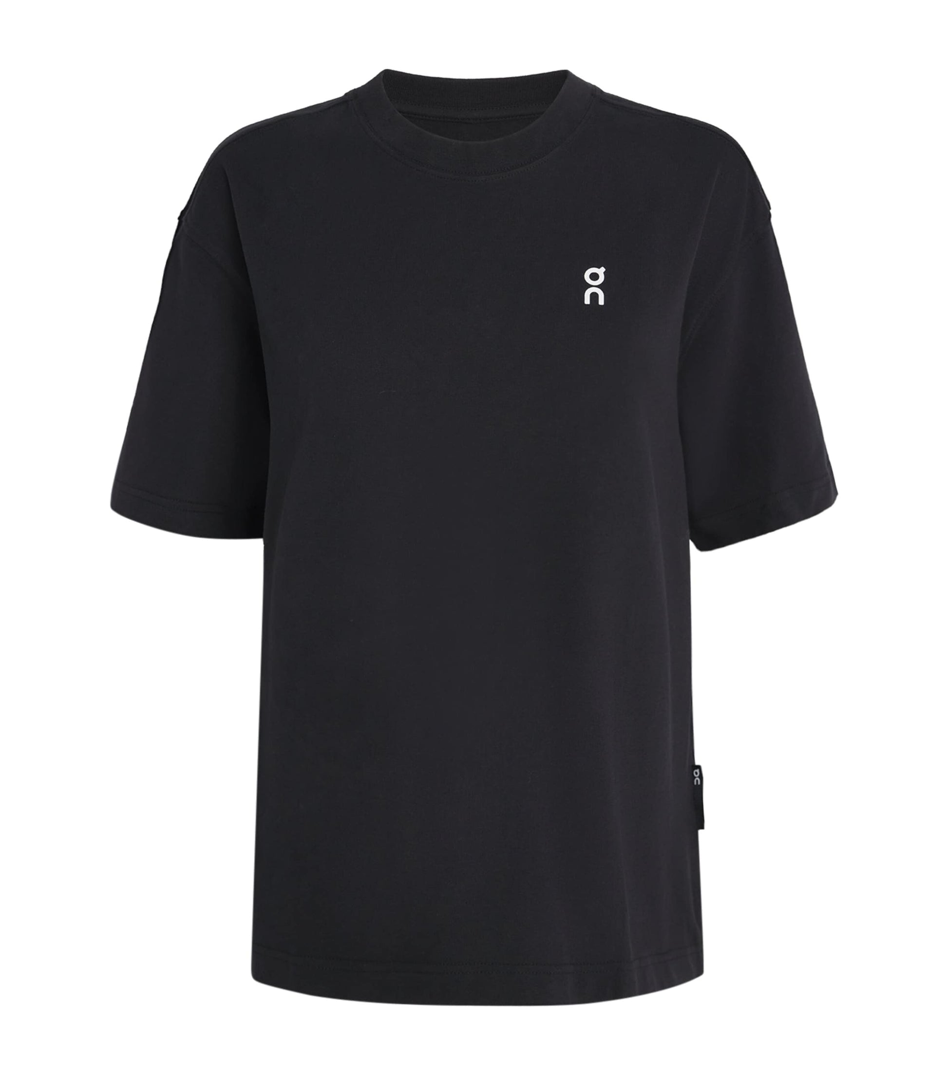 Black Organic Cotton Club Logo T-Shirt