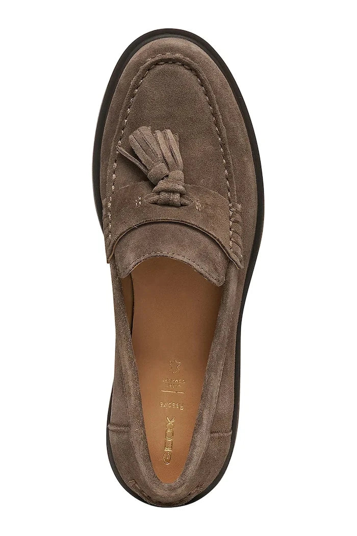 Geox kadın süet loafer D SPHERICA EC1 B