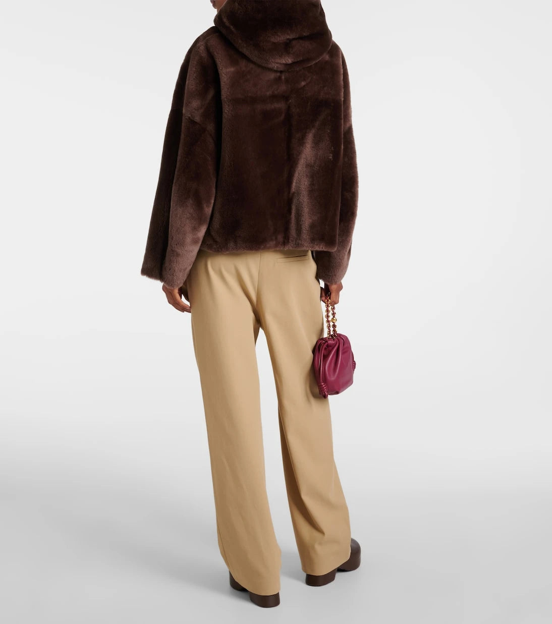 Blancha - Cropped shearling jacket