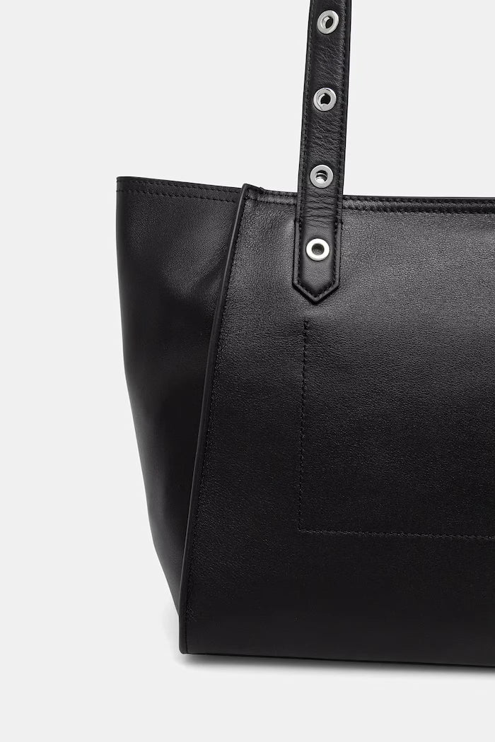 Karl Lagerfeld чанта tote дамска от кожа K/EYELETS