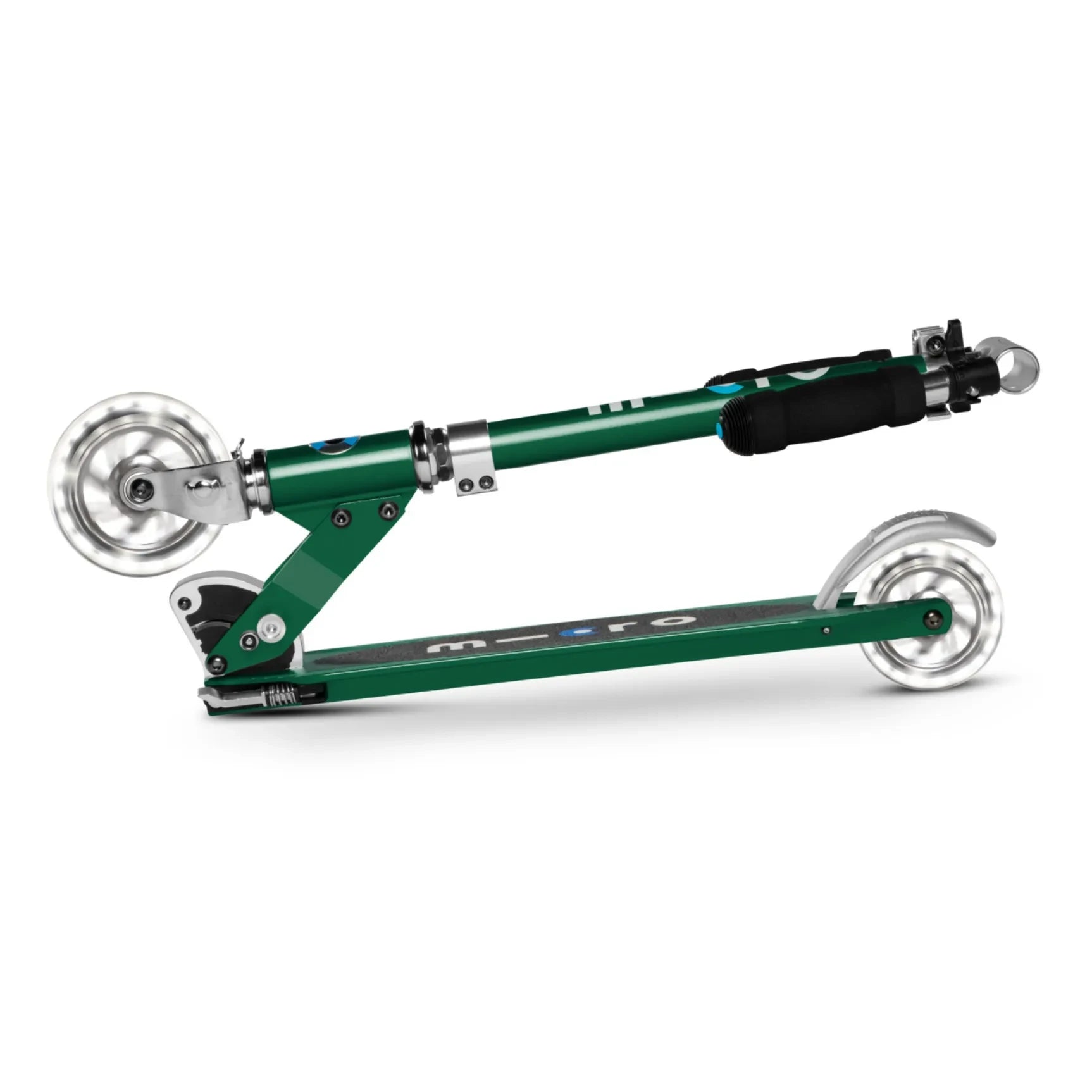 Micro - Sprite LED scooter | Chrome green