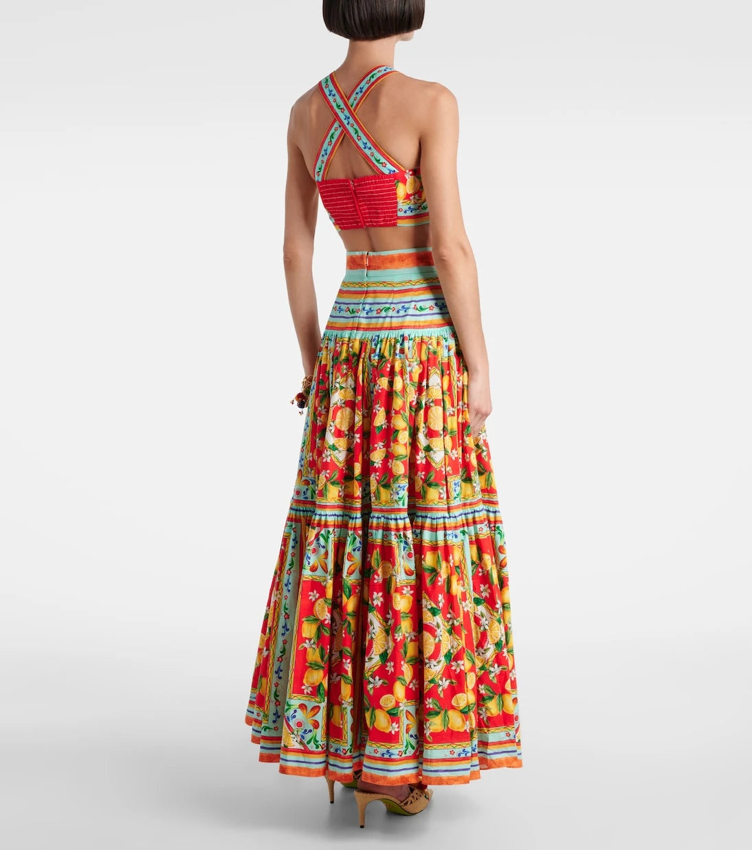 Dolce&Gabbana - Printed bra top
