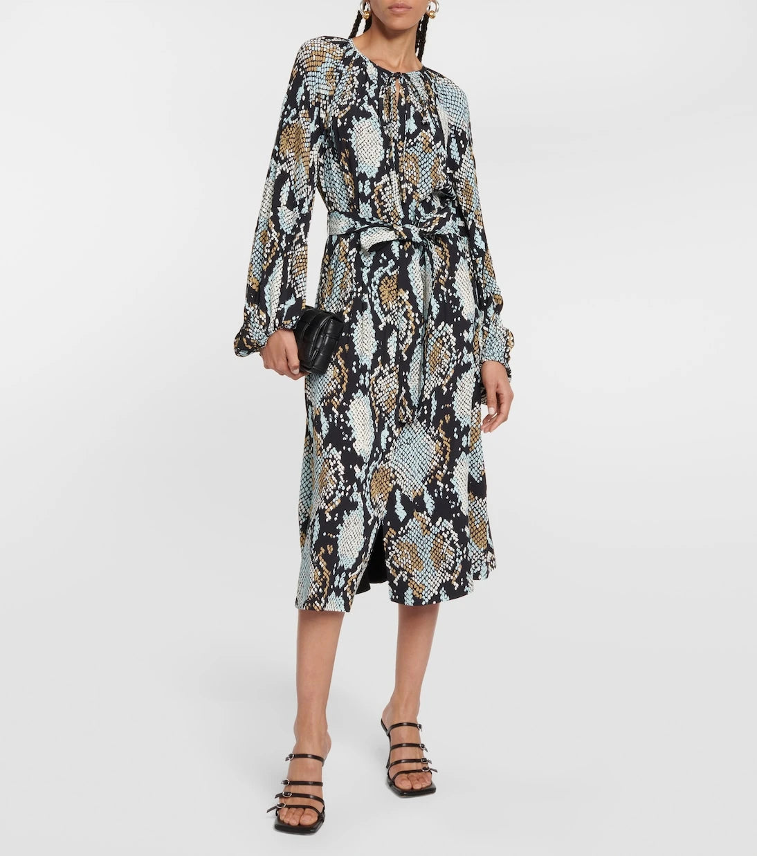 Proenza Schouler - Printed jersey midi dress