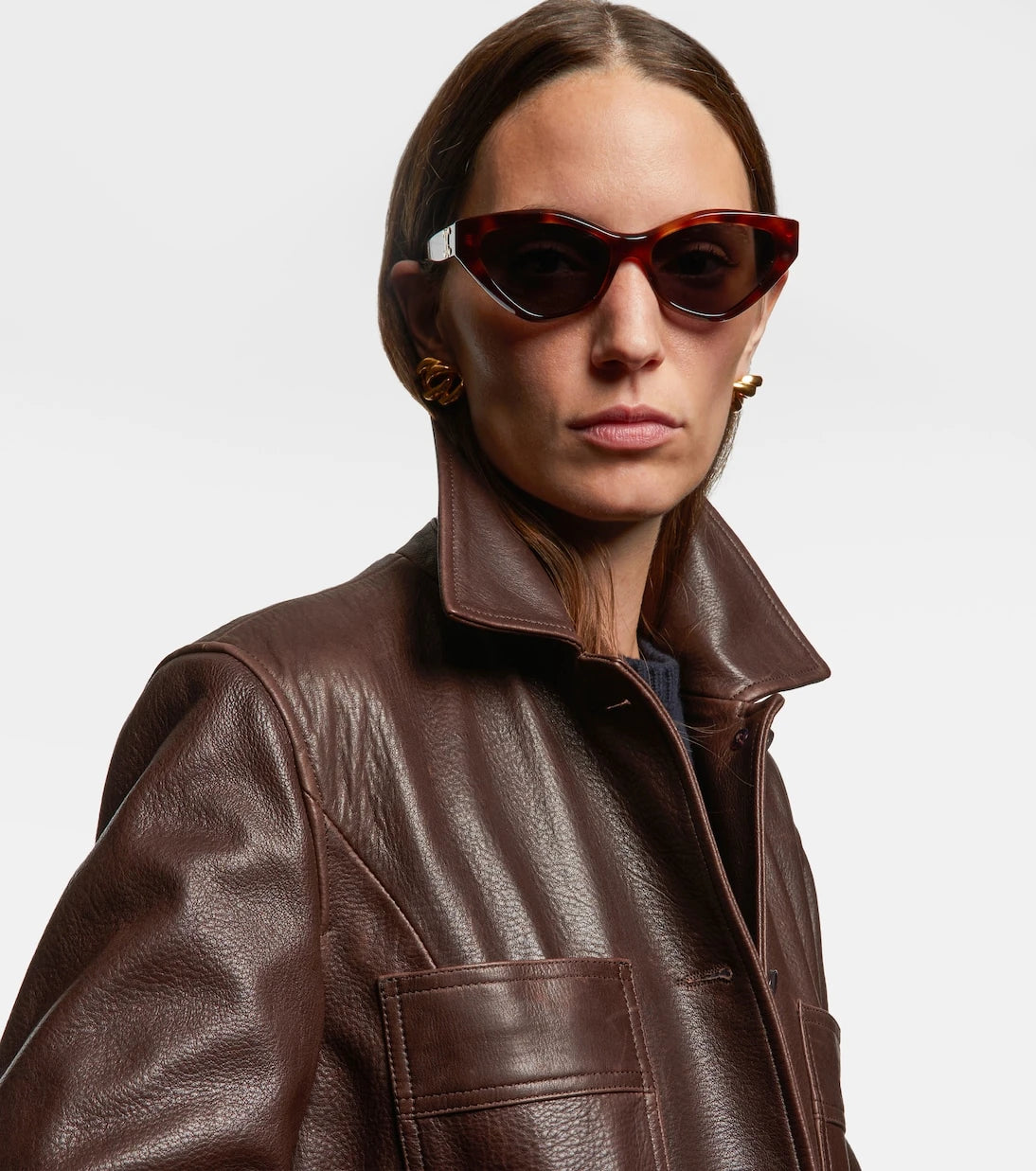 Celine Eyewear - Triomphe cat-eye sunglasses