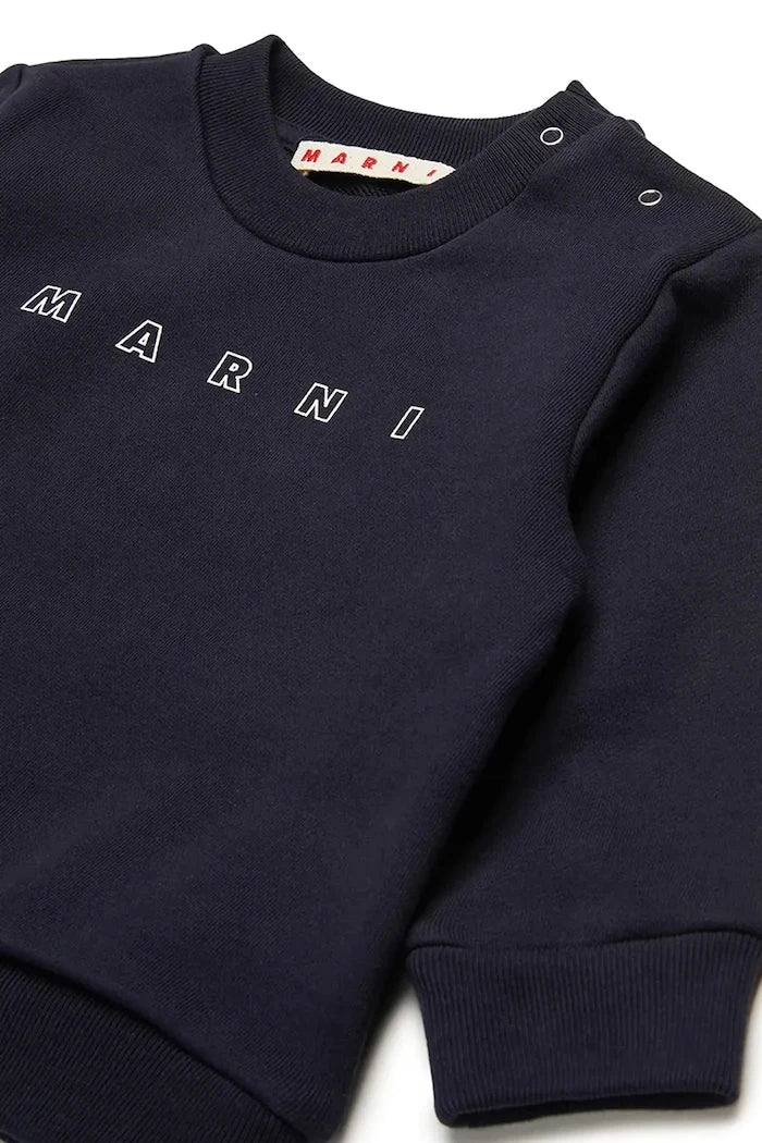 Marni MS319B Bebek Pamuklu Sweatshirt