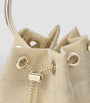 Gold Bon Bon Mesh Top-Handle Bag