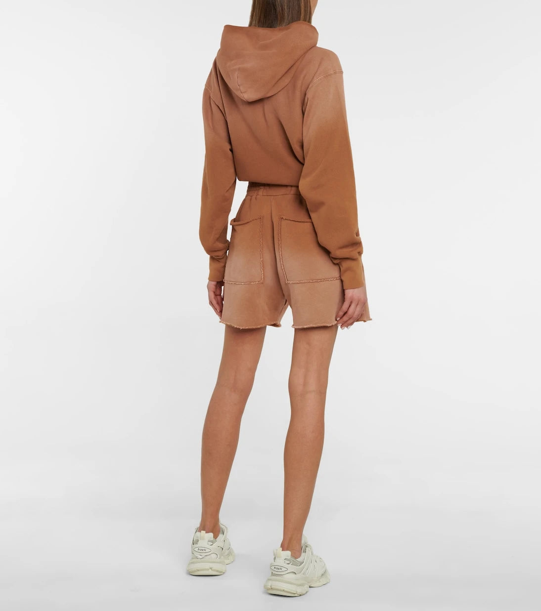 Les Tien - Cotton jersey shorts