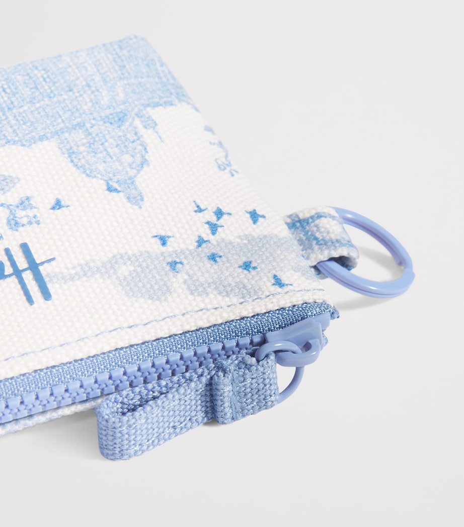 Blue Toile Coin Purse
