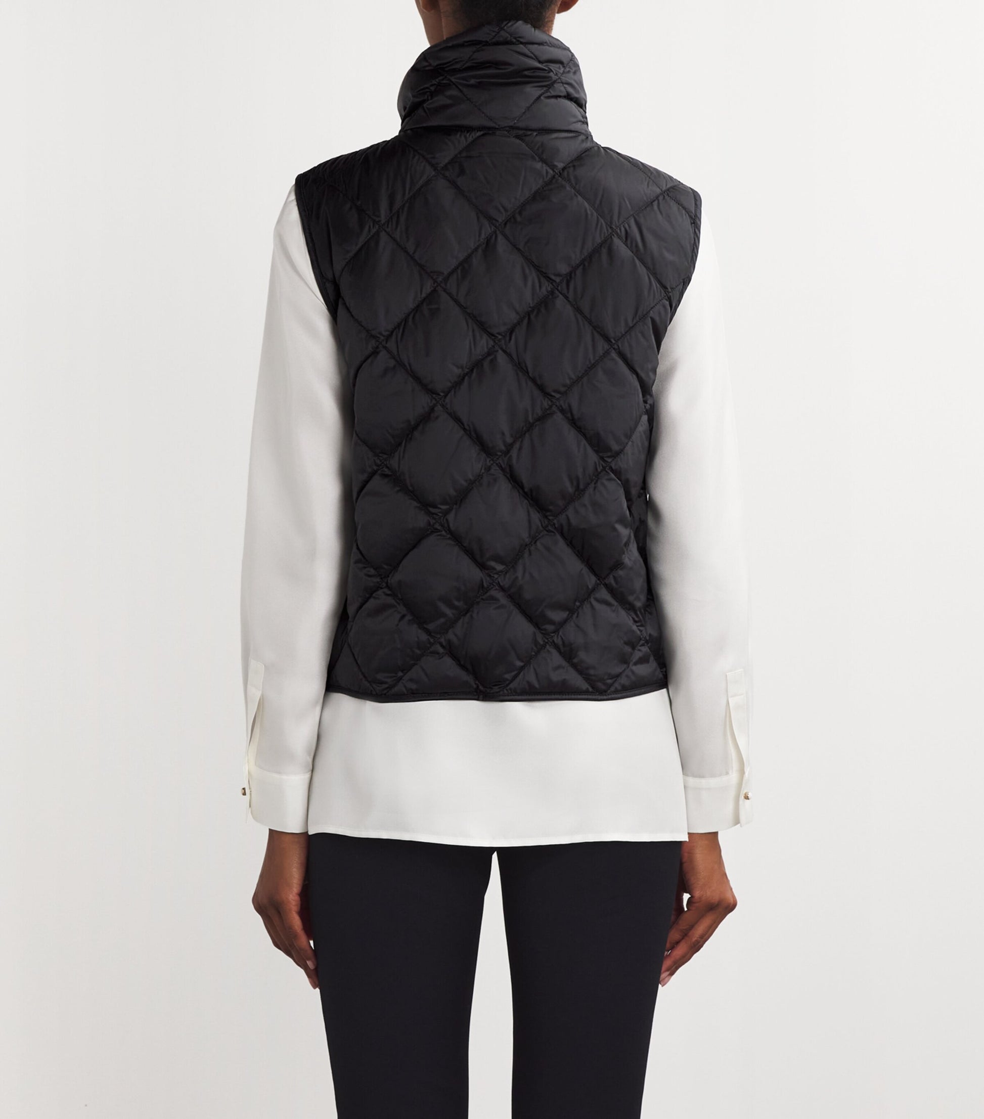 Black Down-Padded Gilet