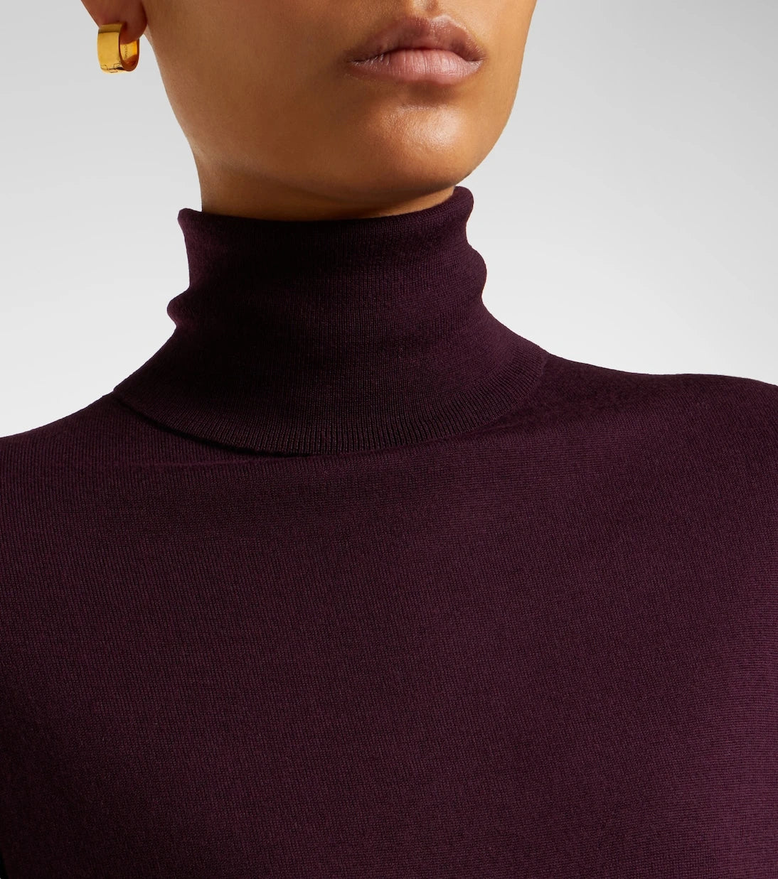 Jardin des Orangers - Turtleneck virgin wool sweater