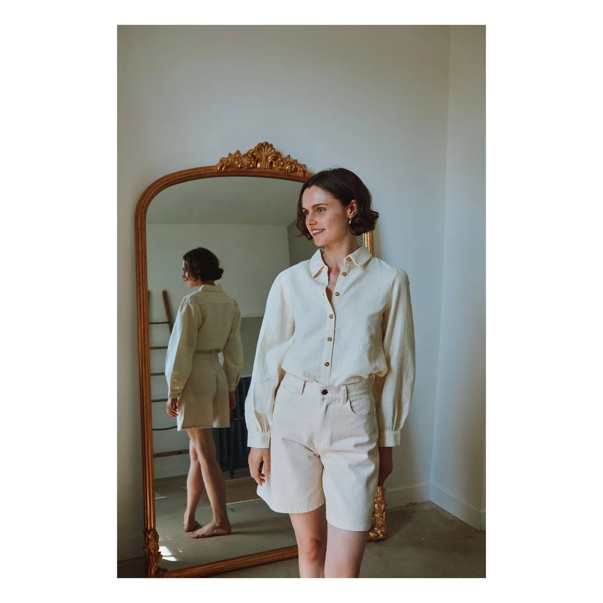 Poudre Organic - Short Vetivier | Ecru