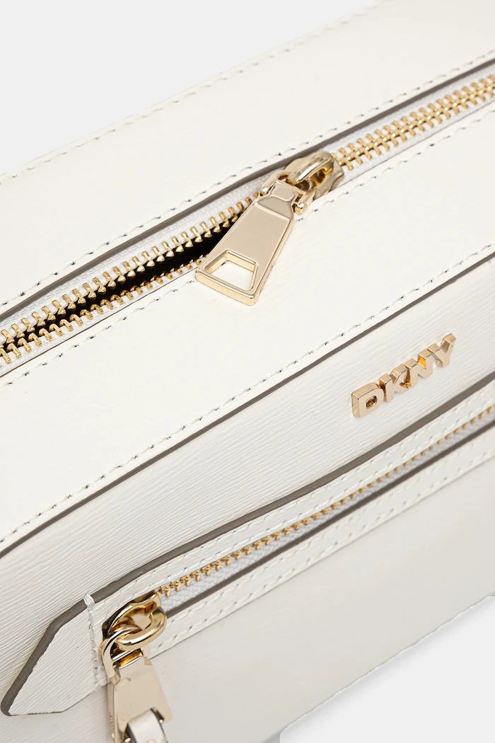 Кожена чанта Dkny