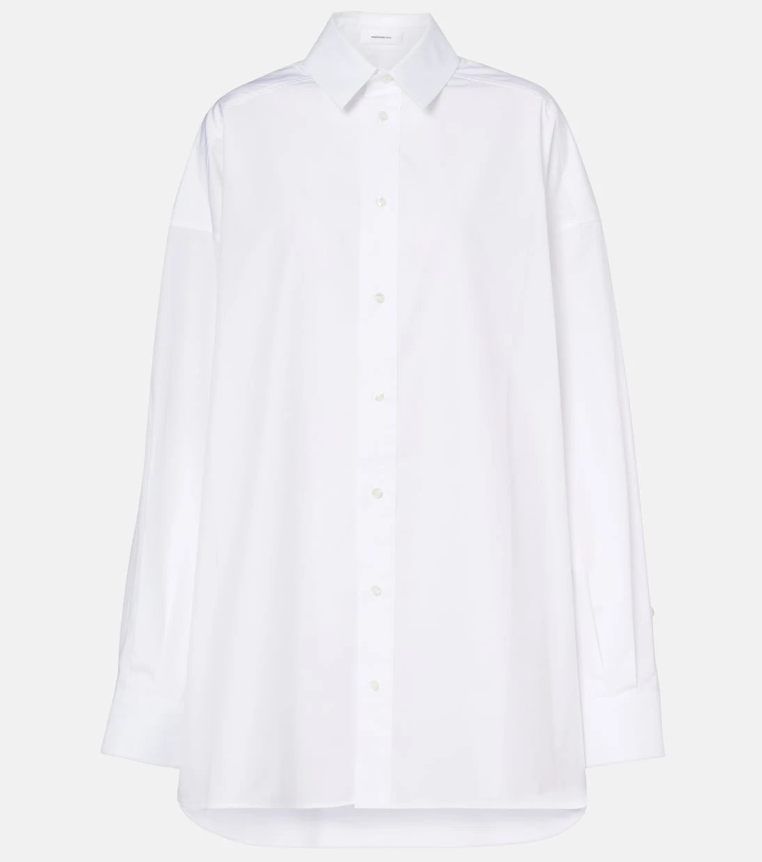 Wardrobe.NYC - Oversized cotton poplin shirt dress