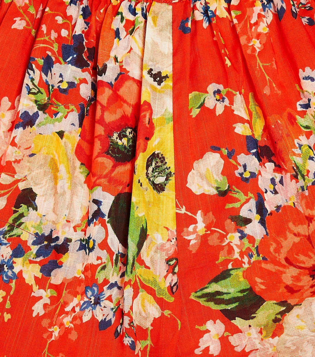 Zimmermann Kids - Alight floral cotton shorts
