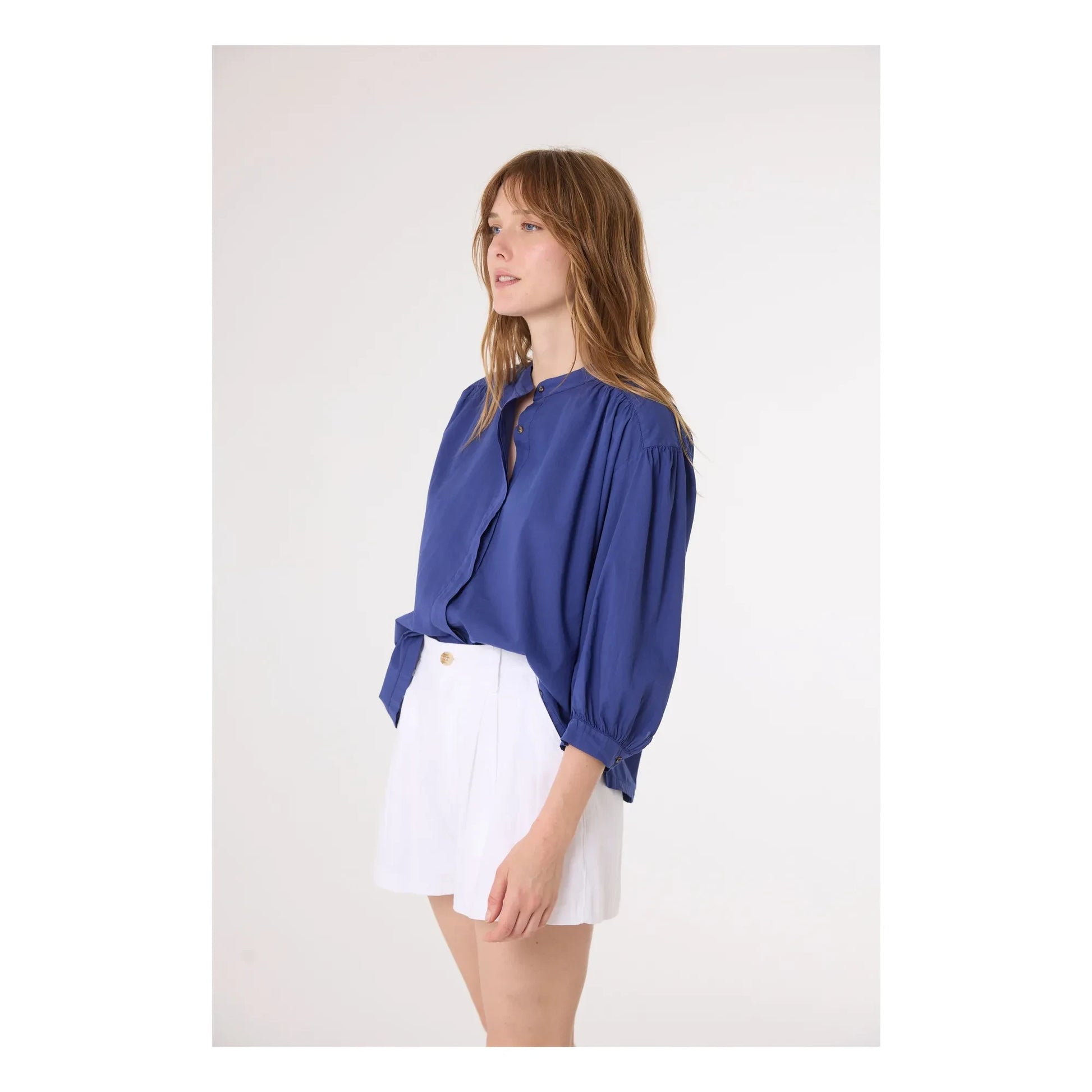 Sacrécoeur - Carla blouse | Navy blue