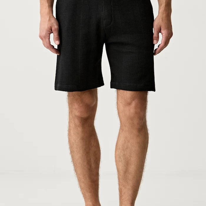 BOSS pamuklu erkek ev şortu Structure Shorts