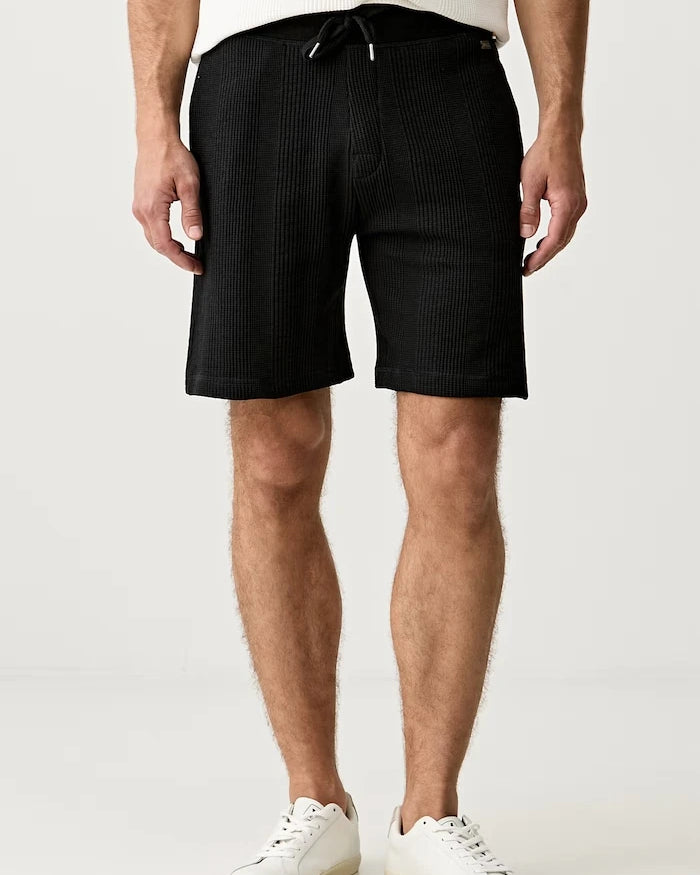 BOSS pamuklu erkek ev şortu Structure Shorts