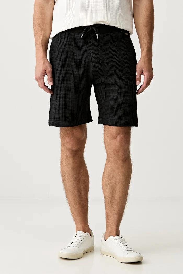 BOSS pamuklu erkek ev şortu Structure Shorts